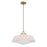 Crystorama Xander 3 Light 20" Pendant, Vibrant Gold/Blush