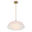 Crystorama Xander 3 Light 20" Pendant, Vibrant Gold/Blush