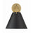 Crystorama Xavier 1 Light Task Sconce, Vibrant Gold