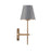 Crystorama Xavier 1 Light Sconce, Vibrant Gold/Blue