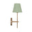 Crystorama Xavier 1 Light Sconce, Vibrant Gold/Green