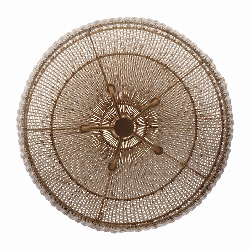 Crystorama Zanzibar 5 Light Chandelier, Soft Gold