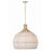 Crystorama Zanzibar 6 Light Chandelier, Soft Gold