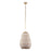 Crystorama Zanzibar 3 Light Pendant, Soft Gold