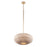 Crystorama Zanzibar 4 Light Pendant, Soft Gold