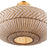 Crystorama Zanzibar 4 Light Flush/Semi Flush, Soft Gold