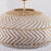 Crystorama Zanzibar 4 Light Semi Flush Mount, Soft Gold