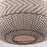 Crystorama Zanzibar 4 Light Semi Flush Mount, Soft Gold