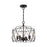 Crystorama Zucca 4 Light Lantern, English Bronze/Antique Gold
