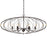 Crystorama Zucca Chandelier, English Bronze
