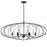 Crystorama Zucca Chandelier, English Bronze