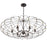 Crystorama Zucca Chandelier, English Bronze