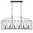 Crystorama Zucca 6 Light Chandelier, English Bronze/Antique Gold