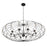 Crystorama Zucca 10 Light Chandelier, Bronze/Gold
