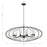 Crystorama Zucca 10 Light Chandelier, Bronze/Gold