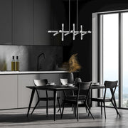 Dainolite Acasia 40in 16-Light Chandelier | Contemporary Polished Chrome and Frosted Acrylic | Foyer & Dining Room | Model ACS-4064HC-PC-FR