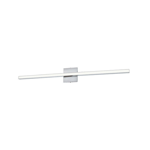 Dainolite Alexander 35in 1-Light Vanity Light | Modern Polished Chrome and White Acrylic | Bathroom Vanity | 35.5 x 4.75 in | Model ALX-3624LEDW-PC