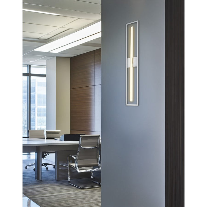 Dainolite Arandel 1Lt Bath/Vanity 18W, Polished Chrome/White