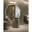 Dainolite Balbina 2 Light Wall Sconce, Aged Brass/Clear/Frosted