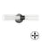 Dainolite Balbina 2 Light Wall Sconce, Matte Black/Clear/Frosted