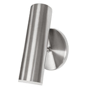 Dainolite Constance 8in 1-Light Wall Sconce | Modern Satin Chrome and Frosted Acrylic | Bedroom & Hallway Accent | Model CST-106LEDW-SC