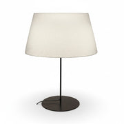 Dainolite Dalia 1-Light Table Lamp | Transitional Matte Black Metal and White Boucle Fabric | Living Room & Bedroom Accent | 22 x 22 x | Model DAL-281T-MB