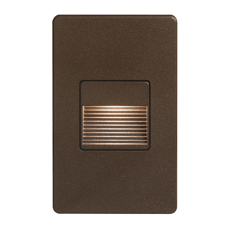 Dainolite DLEDW-200-BZ 3.3W LED Wall Light | Powder-Coated Bronze Aluminum | Indoor/Outdoor Accent | 2.5 x 3 x 4.9 in | Model DLEDW-200-BZ