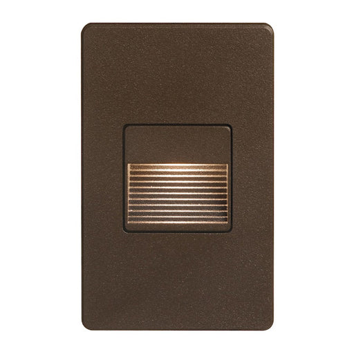 Dainolite DLEDW-200-BZ 3.3W LED Wall Light | Powder-Coated Bronze Aluminum | Indoor/Outdoor Accent | 2.5 x 3 x 4.9 in | Model DLEDW-200-BZ