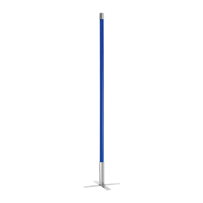 Dainolite DSTX 36in Blue LED Stick Floor Lamp | Modern ABS Plastic and Steel | Living Room & Office Accent | 36 x 1.5 x 1.5 in | Model DSTX-36-BL