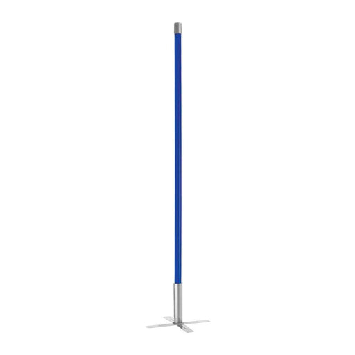 Dainolite DSTX 36in Blue LED Stick Floor Lamp | Modern ABS Plastic and Steel | Living Room & Office Accent | 36 x 1.5 x 1.5 in | Model DSTX-36-BL