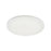 Dainolite Franchesa 1 Light 12" Flush Mount, White/White - FCA-1225LEDFH-MW