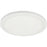 Dainolite Franchesa 1 Light 16" Flush Mount, White/White