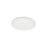 Dainolite Franchesa 1 Light 9" Flush Mount, Matte White/White - FCA-920LEDFH-MW