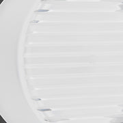 Dainolite Lucia 5.5in 1-Light LED Outdoor Wall Sconce | Modern Matte Black Metal and White Acrylic | Porch & Patio Exterior Wall | Model LUC-615LEDODW-MB