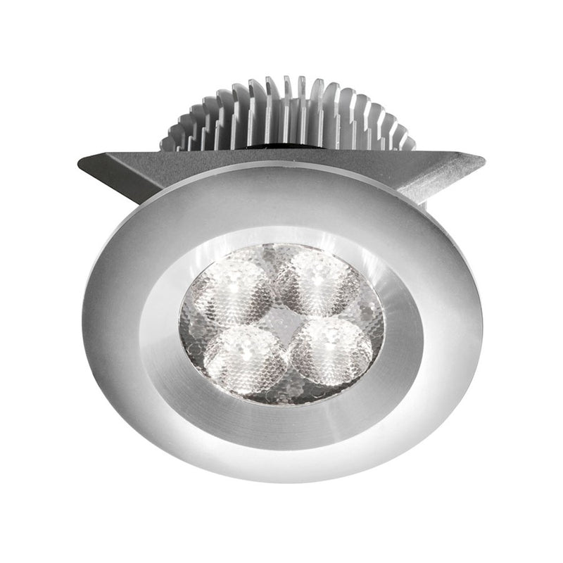 Dainolite MP-LED-8-AL 3in LED Cabinet Light | Anodized Aluminum Under-Cabinet Light | Kitchen & Display Case | 460lm 3000K | Model MP-LED-8-AL