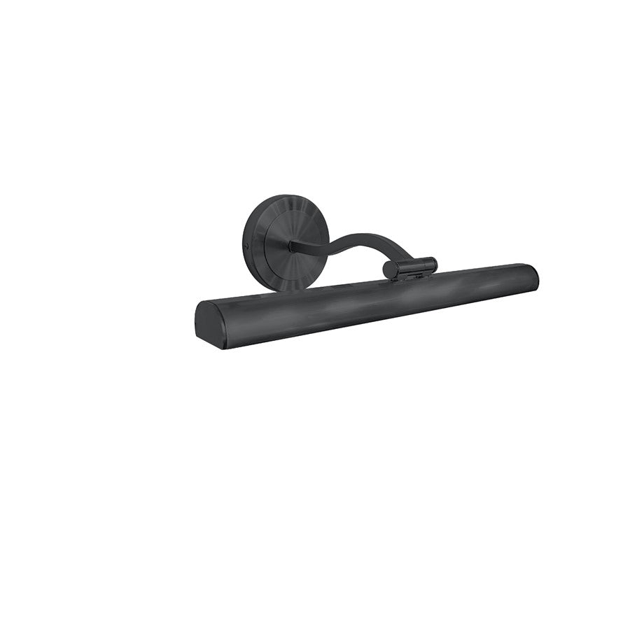 Dainolite Reina 1 Light 16.25" Picture Light, Black/Frosted