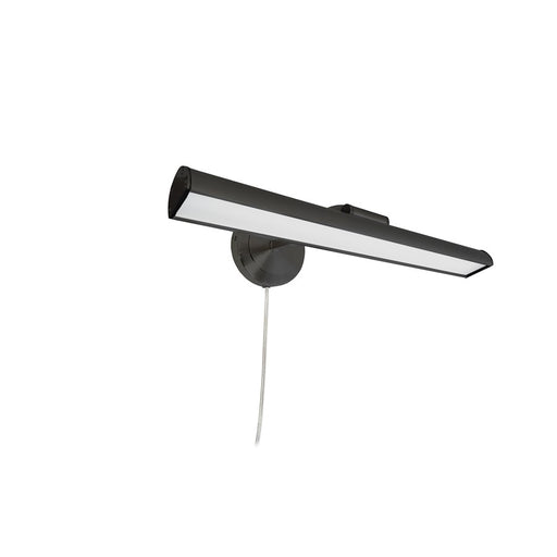 Dainolite Reina 1 Light 16.25" Picture Light, Black/Frosted