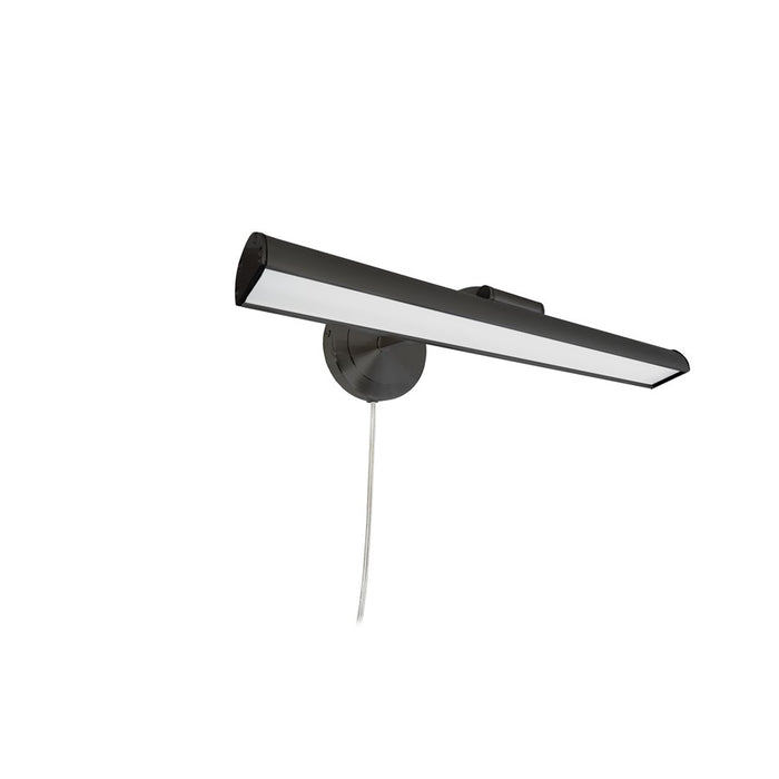 Dainolite Reina 1 Light 16.25" Picture Light, Black/Frosted