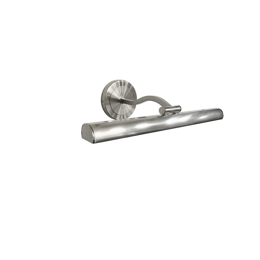 Dainolite Reina 1 Light 16.25" Picture Light, Chrome/Frosted