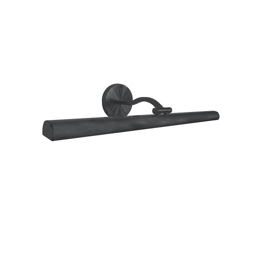 Dainolite Reina 1 Light 24" Picture Light, Matte Black/Frosted