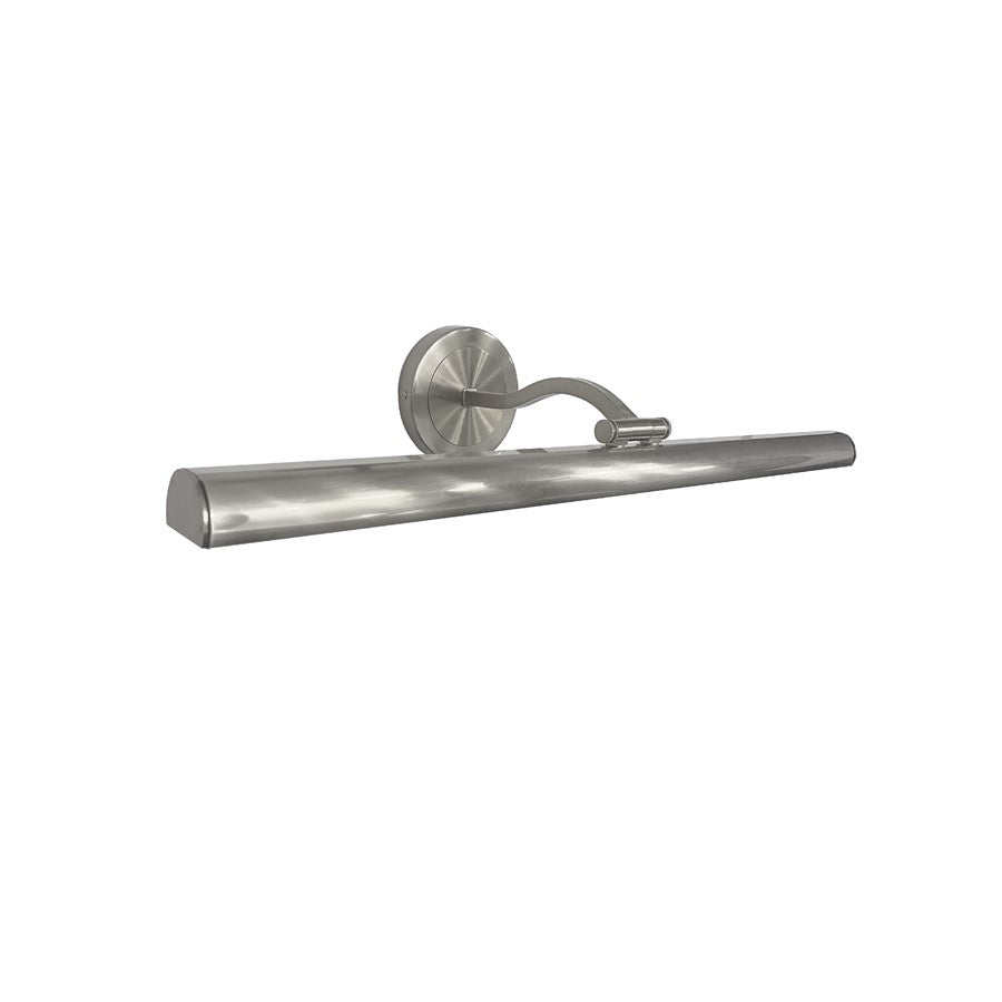 Dainolite Reina 1 Light 24" Picture Light, Chrome/Frosted