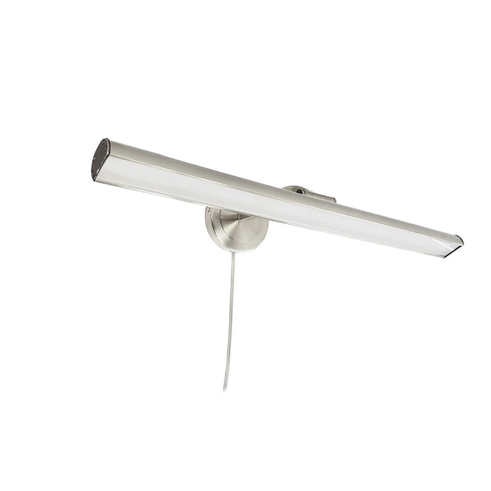 Dainolite Reina 1 Light 24" Picture Light, Chrome/Frosted