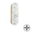 Dainolite Pascal 2 Light 16" Wall Sconce, Aged Brass/Alabaster