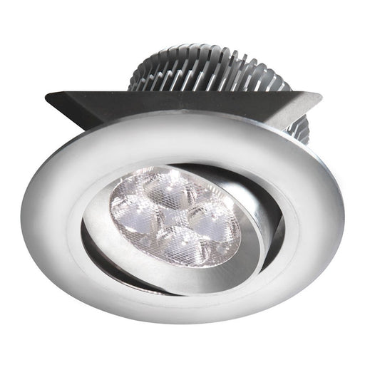Dainolite SMP-LED-8-AL 2in 8W LED Adjustable Mini Pot Light | Anodized Aluminum | Cabinet & Under Cabinet | 2 x 3 x 2 in | Model SMP-LED-8-AL