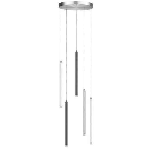 Dainolite Sanya 5 Light LED Multi Pendant, Polished Chrome