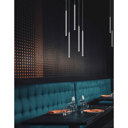 Dainolite Sanya 5 Light LED Multi Pendant, Polished Chrome