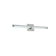 Dainolite Soho 28in 2-Light Vanity Light | Modern Polished Chrome and White Acrylic | Bathroom Vanity | 28 x 4 x 6 in | Model SOH-28W-PC