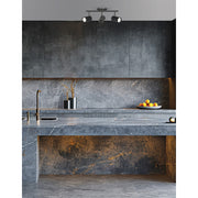 Dainolite Taylor 19in 3-Light Track Light | Contemporary Matte Black Metal Cylinder | Kitchen & Dining Room | 19 x 7 x 5.5 in | Model TAY-203SF-MB