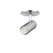 Dainolite Taylor 5.75in 1-Light Track Light | Contemporary Satin Chrome Metal | Kitchen & Office Accent | 2.5 x 5.75 x 5.5 in | Model TAY-51SF-SC