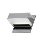 Dainolite VLD-215 6in 1-Light Vanity Light | Polished Chrome Electroplated and White Acrylic | Bathroom Vanity | 6 x 3 x 4.75 in | Model VLD-215-1W-PC